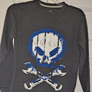 Skull Long sleeve boys shirt